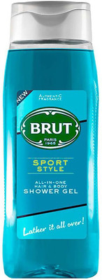 BRUT Sport Style All-In-One Body Wash for Men | Invigorating Fragrance 500ml(500 ml)