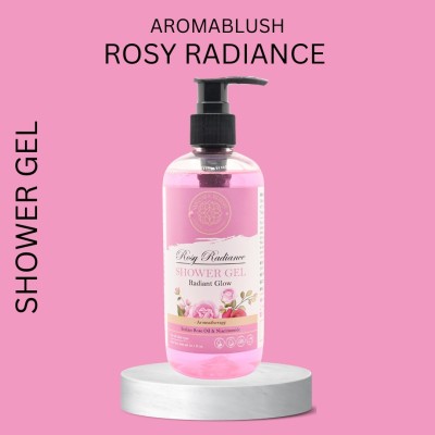 Aroma Blush Rosy Radiance shower gel With Niacinemide & Vitamin E, paraben free(300 ml)