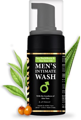 Indalo Intimate Wash for Men with Sea Buckthorn & Tea Tree Oil(100 ml)