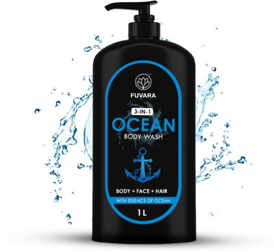 FUVARA Ocean body wash & shower gel 1li pack 1(1000 ml)