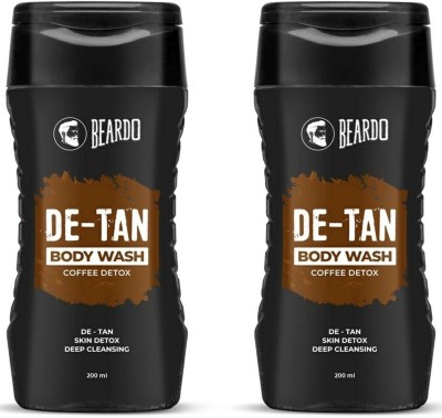 BEARDO De-Tan Bodywash Combo For Men(2 x 200 ml)