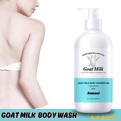 Sonavi Indulge in Luxury: Goat Milk Body Wash for Ultimate Hydration (pack of 1)(200 ml)