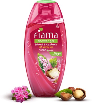 FIAMA Patchouli & Macadamia Body Wash Shower Gel, Moisturized Skin & Radiant Glow(250 ml)