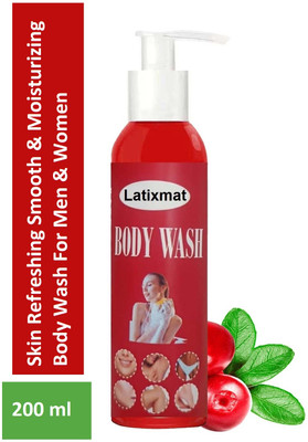 Latixmat Unisex Refreshing Shower Gel for Deep Cleansing, Hydrating & Moisturising Skin(200 ml)
