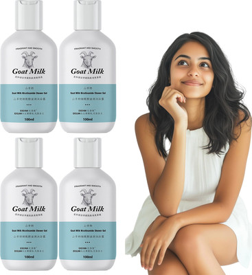 vcn Goat Milk Niacinamide Shower Gel – Quad Pack 100ml(4 x 100 ml)