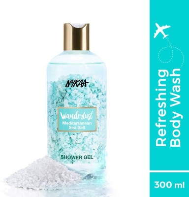 NYKAA Wanderlust Mediterranean Sea Salt Shower Gel 300ml(300 ml)