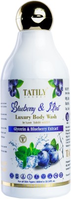 TATILY LONDON Blueberry Bodywash for Soft and Smooth Skin|Glycerine & Blueberry Extract-300ml(300 ml)