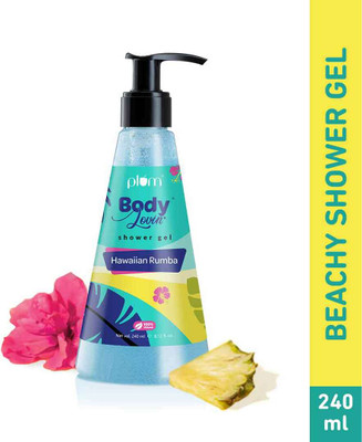 Plum BodyLovin' Hawaiian Rumba Shower Gel | SLS-Free Fresh Beachy Body Wash(240 ml)