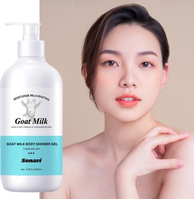 Sonavi Goat milk Mousse body wash whitening shower gel(200 ml)