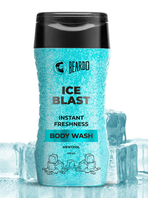 BEARDO Ice Blast Body Wash For Instant Freshness | Deep Cleansing | With Menthol(200 ml)