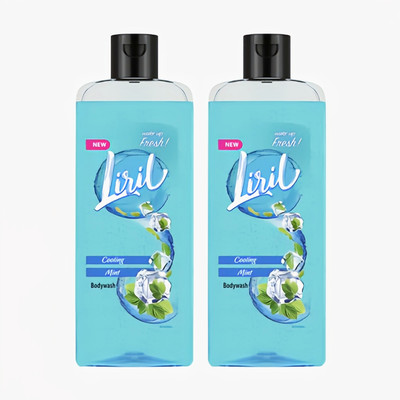 Liril Cooling Mint Body Wash 250 ml x 2(2 x 250 ml)