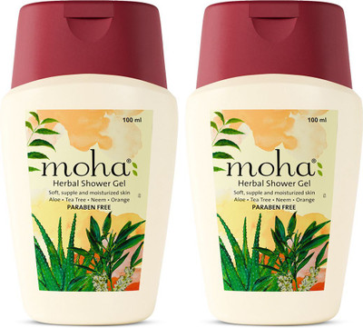 Moha Herbal Shower Gel (Pack of 2)(2 x 100 ml)