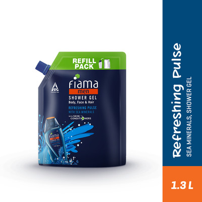 FIAMA Refreshing Pulse Men Body Wash(1.3 L)