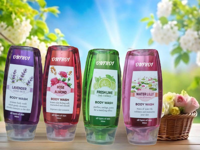 Onfroi Body Washes for Men&Women|
For Tan Removal&Deep Cleansing | Assorted Pack Combo(4 x 100 ml)