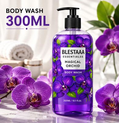 blestaaa essentialss Orchid Body Wash – Exotic Floral Scent & Soft Skin(300 ml)