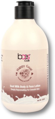 baes club Goat Milk Body & Face Lotion With Goat Milk, Shea Butter & chamomile flower(300 ml)