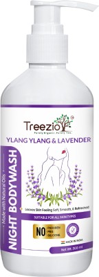 treezio Ylang Ylang & Lavender Night BodyWash Absolute Relax BodyWash De-Stress Relaxing(300 ml)