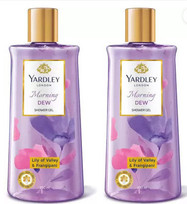 YARDLEY MORNING DEW SHOWER GEL PACK OF 2(2 x 250 ml)