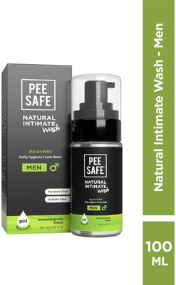 Pee Safe Natural Intimate Wash for Men with Ayurveda Extracts(100 ml)