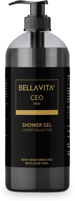 Bella vita organic CEO MAN Body Wash|With Woody & Citrus Notes, helps in hydrating Skin|(500 ml)