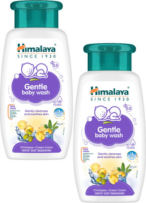 HIMALAYA GENTLE BABY WASH 200ML ( Pack of 2 )(2 x 200 ml)