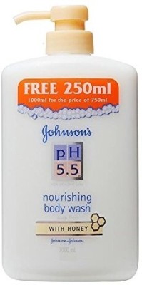 JOHNSON'S Ph 5.5 Nourishing Body With Honey (Made In Malaysia)(1000 ml)