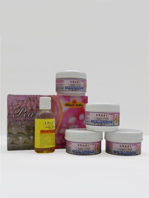 Natural herbs Pearl Skin Whitening Facial Kit(3 x 100 g)