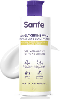 Sanfe Eczema Relief Wash | Soothes Eczema, Relieve Irritation & Itching(100 ml)