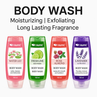 FRIPPE Early Dew Shower Gel(4 x 100 ml)