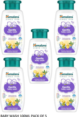 Himalaya Herbals BABY WASH 100 ML PACK OF 5(100ML EACH)(5 x 100 ml)