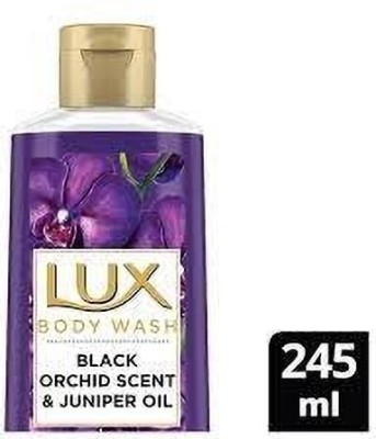 LUX Shower Gel, Black Orchid Fragrance & Juniper Oil Bodywash, 245 ml(245 ml)