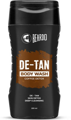 BEARDO DTan Body Wash for Men,with Coffee & Aloe Extracts,refreshing Fragrance(200 ml)