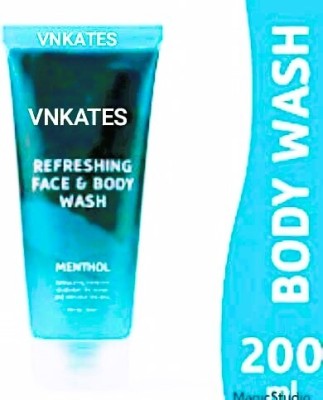 VNKATES BOMBAY SHAVING REFRESHING FACE AND BODY WASH MENTHOL W(200 ml)