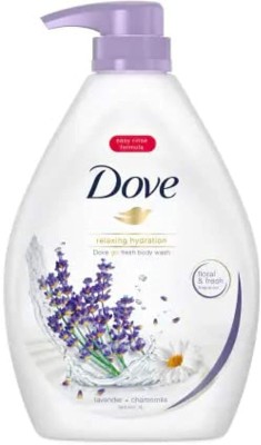 DOVE Relaxing Body Wash Pump Calms & Comforts Skin Lavender Oil & Chamomile(1 L)