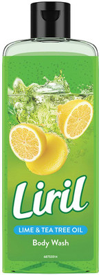 Liril Lemon & Tea Tree Body Wash, Refreshing Shower Gel for Men & Women(250 ml)
