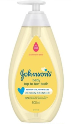 JOHNSON'S Baby Wash | Top to Toe Bath | For new born babies(500 ml)