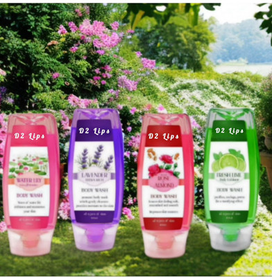 D2 LIPS Set of 4 Body Wash(4 x 100 ml)