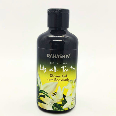 Rahashya Lily with Tea Tree Bodywash- 24 Hr Odor Control Moisturizing Formula No Paraben(200 ml)