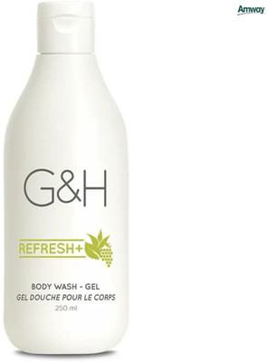 Amway G&H Refresh+ Body Wash Gel – Moisturizing Shower Gel for Family(250 ml)