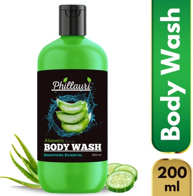 Phillauri Aloevera Refreshing and Nourishing Shower with Our Moisturizing Body Wash(200 ml)