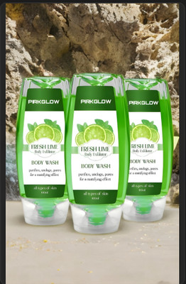 PIRKGLOW Citrus Joy Skin Brightening Wash Gel(3 x 100 ml)