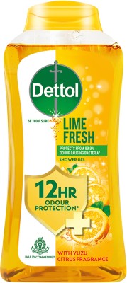 Dettol Body Wash and Shower Gel for Women and Men, Lime Fresh -(250 ml)