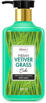 NutriLux S2K St.Botanica Vetiver Grass Body Wash with Shea & Vitamin E with Deep Cleanse(250 ml)