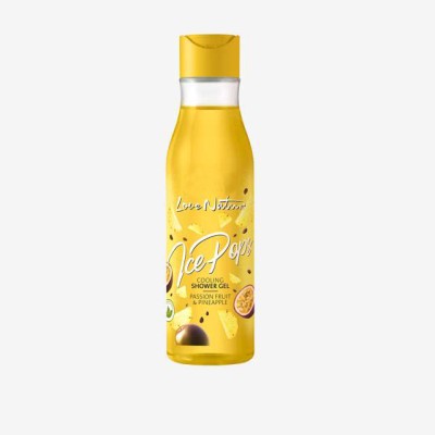 Radesh LOVE NATURE Ice Pops Cooling Shower Gel Passion Fruit & Pineapple(250 ml)