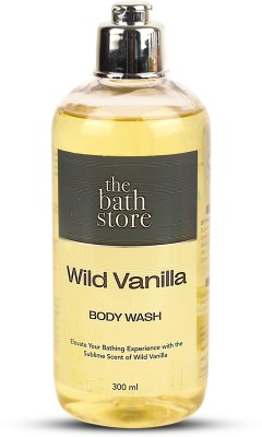 The Bath Store Wild Vanilla Body Wash Cruelty free & Preservative Free Suitable All Skin Type(300 ml)