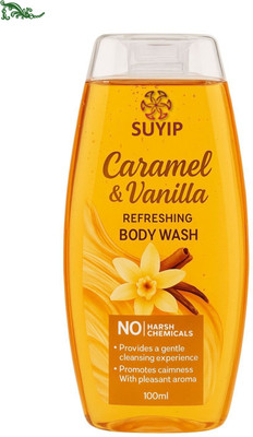 Suyip Caramel & Vanilla Refreshing Body Wash – Dessert-Inspired Cleanse(100 ml)