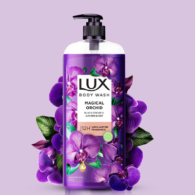 LUX Magical Orchid Bodywash with Black Orchid & Juniper Oil(750 ml)