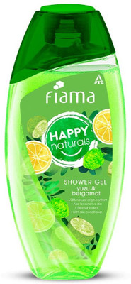 FIAMA Scents Yuzu and Bergamot Body Wash Shower Gel Moisturized Skin & Radiant Glow(250 ml)