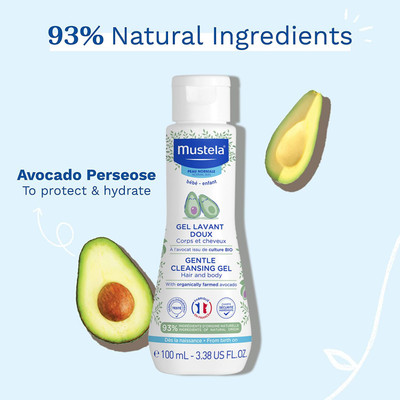 Mustela Gentle Cleansing Gel for Babies - 100ml(100 ml)