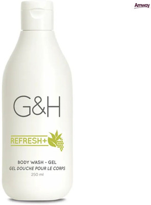 Amway G&H Refresh+ Body Wash Gel – Soap-Free Refreshing Cleanse(250 ml)
